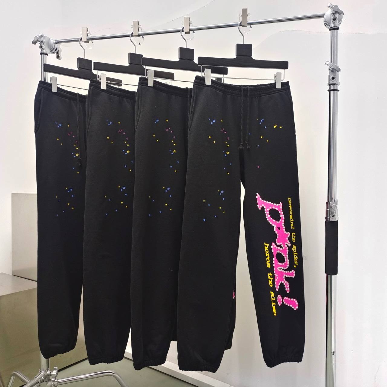 Sp5der Hoodie - Punk Black